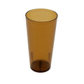 G.E.T. 6632-1-A Heavy-Duty Plastic Restaurant Tumblers, 32 Ounce, Amber (Set of 12)