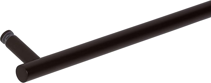 Rockwell Security 18" Ladder Type Single Side Towel Bar in Bronze Finish for Glass Shower Doors