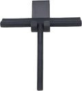 Zerodis Shower Squeegee with Silicone Construction for Glass and Tile, Ergonomic Grip and Convenient Hook for Bathroom and Kitchen Use (53mm)