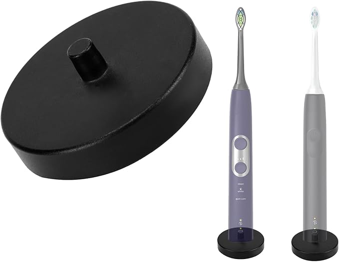Black Electric Toothbrush Holder for Bathroom, Stainless Steel Freestanding Brush Holder, Compatible with Philips Sonicare Protective Clean 5100, 4100, 5300, 6500, 6100, New Philips 1100, 2100