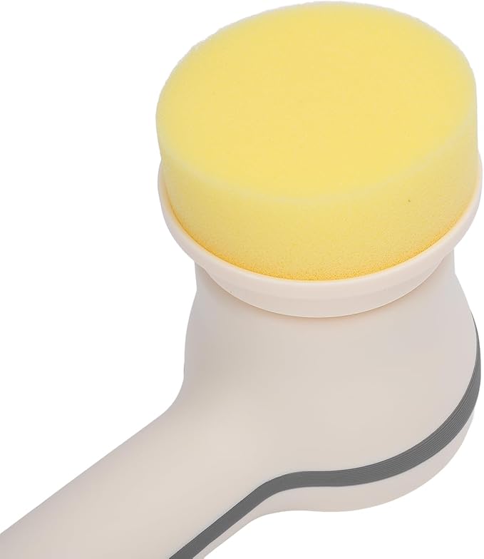 Electric Scrubber Cordless for Bathroom and Kitchen, Electric Brush with 4 Interchangeable Heads