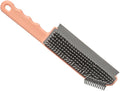 GANAZONO Multi-Function 3-in-1 Cleaning Brush for Floor and Countertop, Seam and Crevice Scrub Brush, Pink Household Bathroom and Kitchen Cleaner