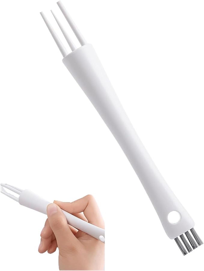 Crevice Cleaning Brush - Multipurpose Floor and Grout Cleaner Tool | Tile Crevice Scrubber for Home, Apartment, Office, Farmhouse, Living Room, Bedroom, Bathroom, Kitchen, Deep Cleaning