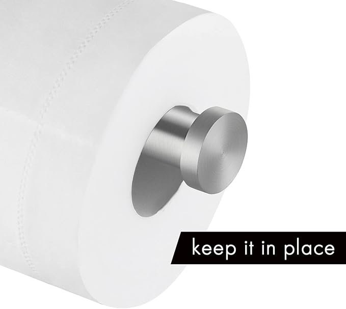 KES Toilet Paper Holder Wall Mount for Bathroom SUS304 Stainless Steel Brushed Finish, A2175S12-2
