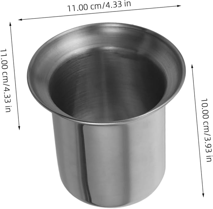 Mikinona Bathroom Cleaning Brush Holder Stainless Steel Plunger Holder Brush Storage
