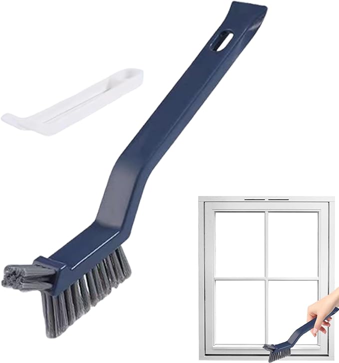 Crevice Cleaning Tool, Multi Purpose Grout, Brush Cleaner with Stiff Bristles, Bathroom Scrubber with Flexible Design, Cleaning Tools for Household Use, Kitchen Bathroom Vehicle Faucets