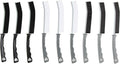 KEWAYO Crevice Cleaning Brush, 9Pc Grout Brush Set Deep Cleaning Flexible Handle for Bathroom Kitchen Tile