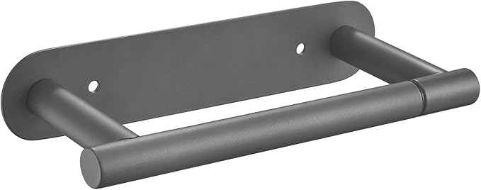 Removable Toilet Paper Holder, Grey Roll Holder, Paper Towel Holder