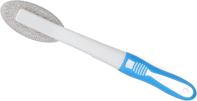 Pumice Stone Cleaning Brush, Hard Water Wand Pumice Stone Toilet Bowl Cleaner, , Hard Water Toilet Bowl Ring Remover Cleaner for Household Sink Pool Bathroom Kitchen