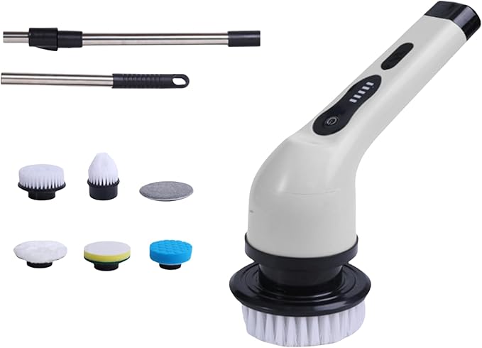 Electric Multi-Function Cleaning Brush - Suitable for Home Kitchen Bath Glass, Handheld, Powerful, Cordless Electric Multi-Function Cleaning Brush