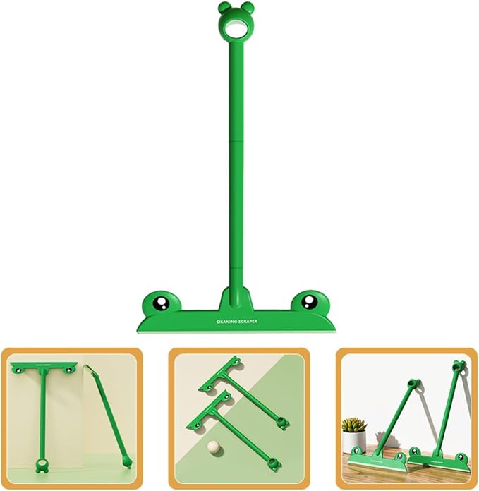 VILLCASE Shower Squeegee for Glass Doors and Windows Plastic Bathroom Window Cleaning Tool for Shower and Home Use 1pcs