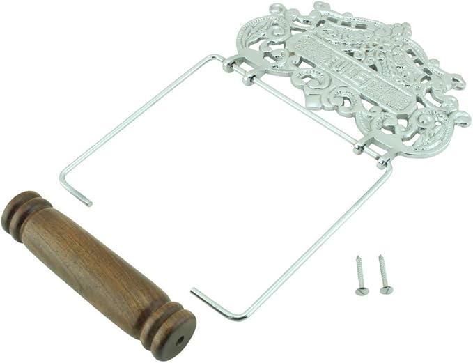 Renovators Supply Toilet Paper Holder - Antique Wall Mount Toilet Paper Holder - Sanitary Paper Holder - Vintage Bathroom Decor - Colonial Tissue Holder - Silver, Princess Crown, Pack of 1