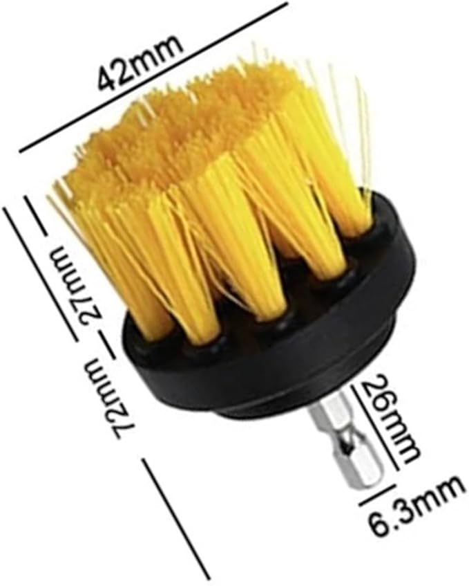 Electric Drill Brush Kit 2/3.5/4/5 Inch Cleaning Scrub Brush for Kitchen Surface