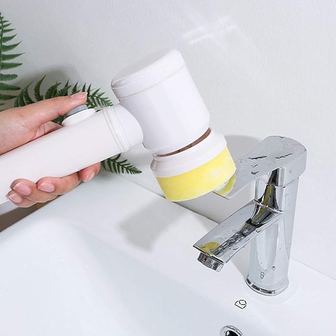 Handheld Bathtub Brush Electric Brush Cleaner Sink Electric Cleaning Bathroom Wash Brush Kitchen Cleaning Tool