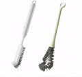 2 Pcs Cleaning Brush Small Scrub Brush for Cleaning Sink Scrub Brush with Handle, Bathroom Kitchen Edge Corner Grout Cleaning Brushes for Household Use, Window Track Cleaning Brush