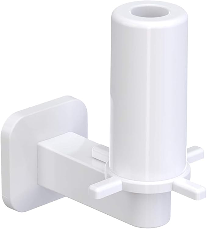 Self Adhesive Toilet Paper Holder, Paper Towel Holder - Bathroom Toilet Paper Holder Stand - Easy Installation No Drilling (White)
