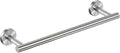 FORIOUS Towel Bar Wall Mounted, Stainless Steel Towel Racks for Bathroom, Includes Wall Mounting Hardware (Brushed Nickel, 14 Inch)