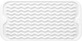Silicone Dish Drying Mat for Multiple Usage,Easy clean,Eco-friendly,Heat-resistant Silicone Mat for Kitchen Counter or Sink,Refrigerator or Drawer Liner White S 12 inches x 6 inches