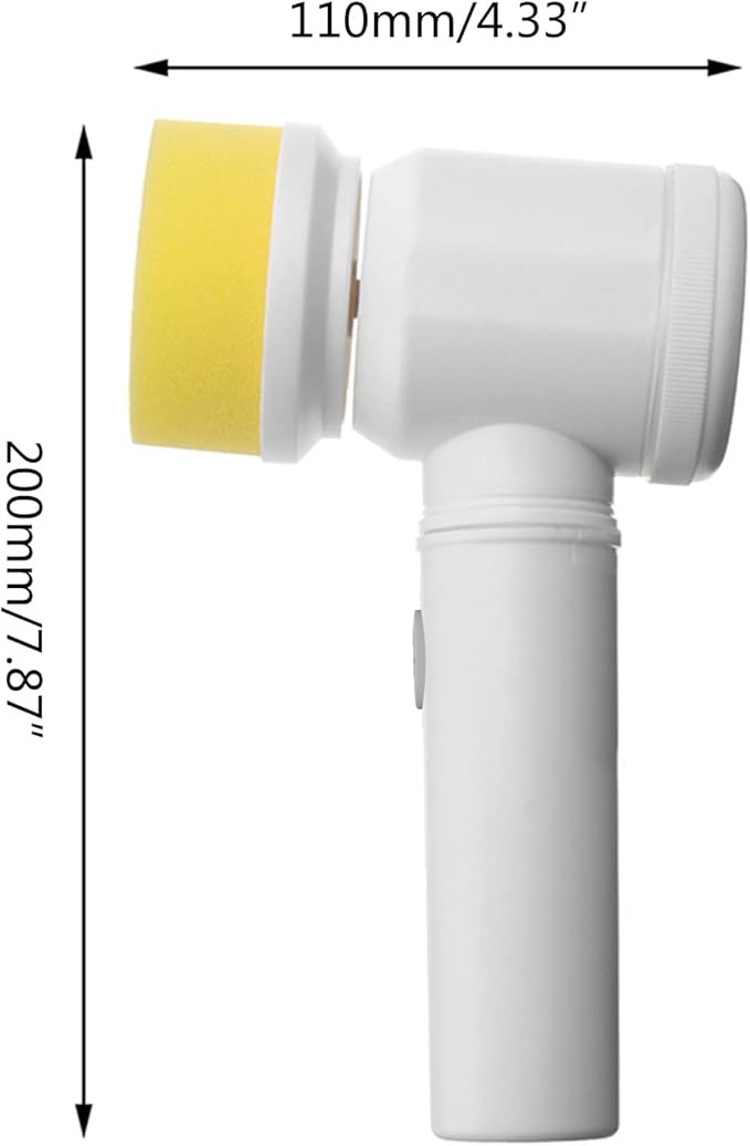 Handheld Bathtub Brush Electric Brush Cleaner Sink Electric Cleaning Bathroom Wash Brush Kitchen Cleaning Tool