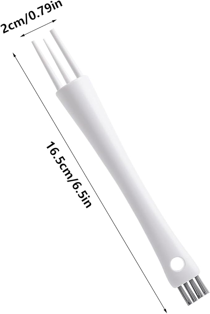 Crevice Cleaning Brush - Multipurpose Floor and Grout Cleaner Tool | Tile Crevice Scrubber for Home, Apartment, Office, Farmhouse, Living Room, Bedroom, Bathroom, Kitchen, Deep Cleaning