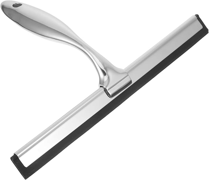 Shower Squeegee for Glass Door Window Cleaning Tool Sturdy Material Use Elegance Home Decor