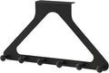 Over The Door Rack for Hanging Clothes, Towel Hooks for Bathroom Over Door Heavy Duty, Over The Door Organizer with Hooks (Black)