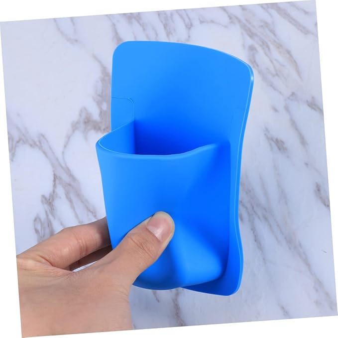 Bathroom Countertop Organizer Over The Toilet Storage Rack Toiletry Holder Silicone Toothbrush Rack Shower Razor Organizer