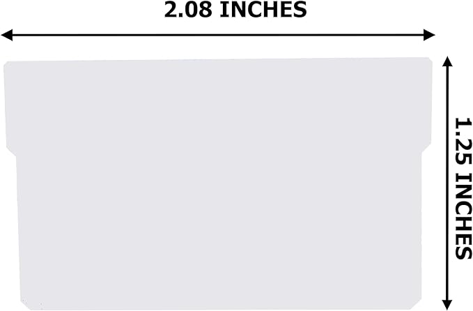 (64-Pack) Small Drawer Dividers compatible with Craft Cabinet and Hardware Storage Organizers, (Dividers Only)