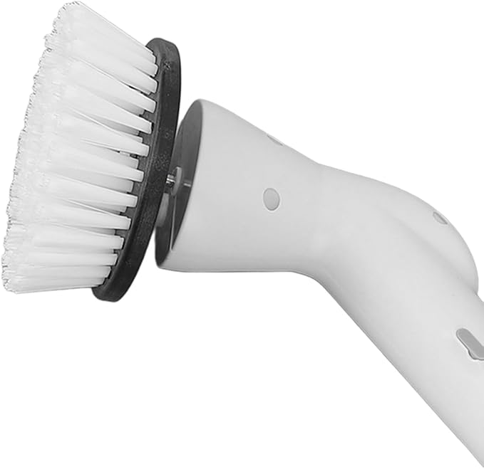 Electric Toilet Brush, Electric Spin Scrubber with Replaceable Brush Heads, Cordless Long Handle Power Cleaning Brush for Bathtub, Floor