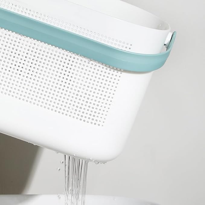 Plastic Shower Caddy with One Handle, Shower Caddy Organizer Tote Portable Organizer Storage Basket for College Dorm, Bathroom, Kitchen 11.5 * 7.5 * 7in, Green