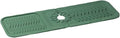 Kitchen Sink Splash Guard - Foldable Silicone Faucet Cover & Drip Tray, Water Diverter Mat for Kitchen & Bathroom Sink, Keep Countertop Dry, 14.5"x5.31"x0.2" (Green,S)