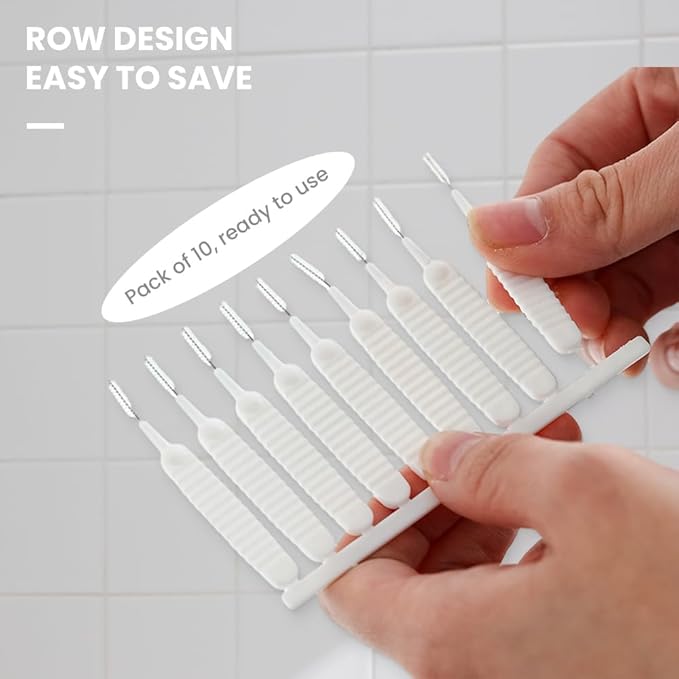 Shower Head Cleaning Brush for Small Hole, 2025 New Shower Head Cleaner Tool with Spiral Tip, Gap Hole Cleaning Brush Picks, Multifunction Tiny Brush for Nozzle Keyboard Port Crevice Sink Vent (100)