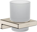 hansgrohe AddStoris Modern Tumbler in Polished Nickel, 41749830