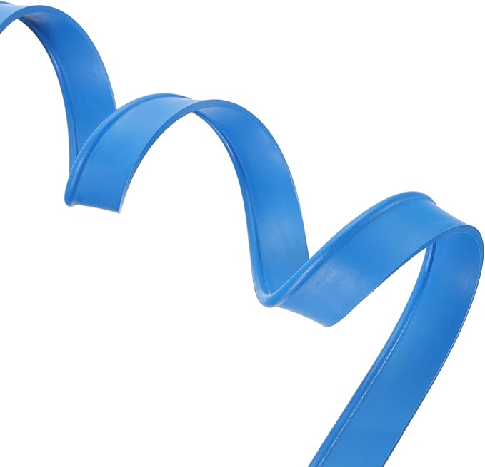 MECCANIXITY Replacement Squeegee Rubber for Window, Glass, Shower Doors, Tile Wall Cleaning, 15.75 Inch, Blue