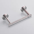 Pivoting Toilet Paper Holder Large Mega Toilet Roll Dispenser Modern Stainless Steel Tissue Roll Holder for Bathroom Commercial RV Use Wall Mounted (Brushed Nickel)