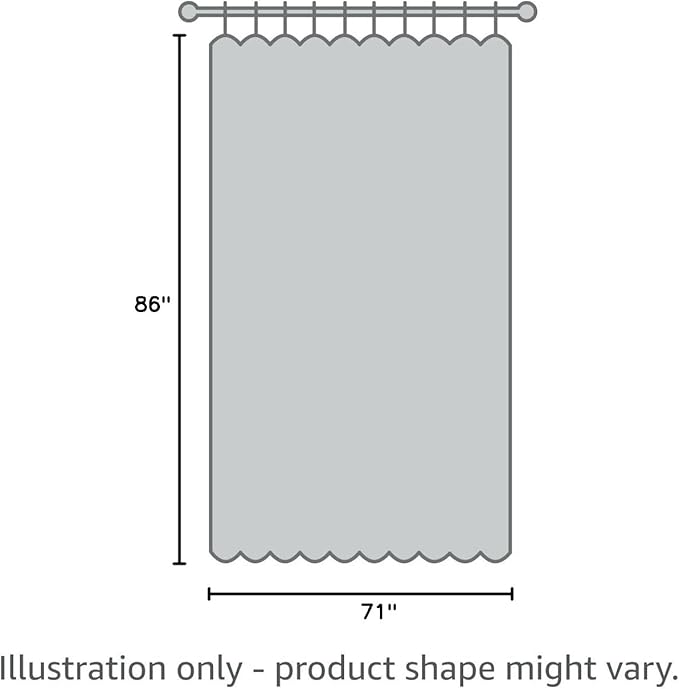 No Hooks Required Long Waffle Weave Shower Curtain with Snap in Liner-Hotel Grade Waterproof & Mesh Top Window Spa Like Bath Curtain Machine Washable Heavy Duty 71''W x 86''H White