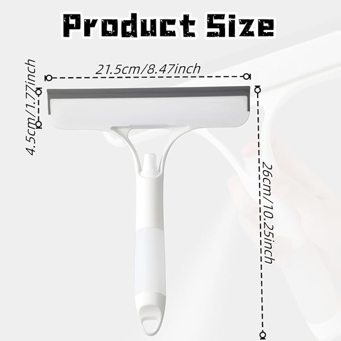 2025 Upgrade 3 in 1 Window Cleaning Scraper for Car, Home, Kitchen Window