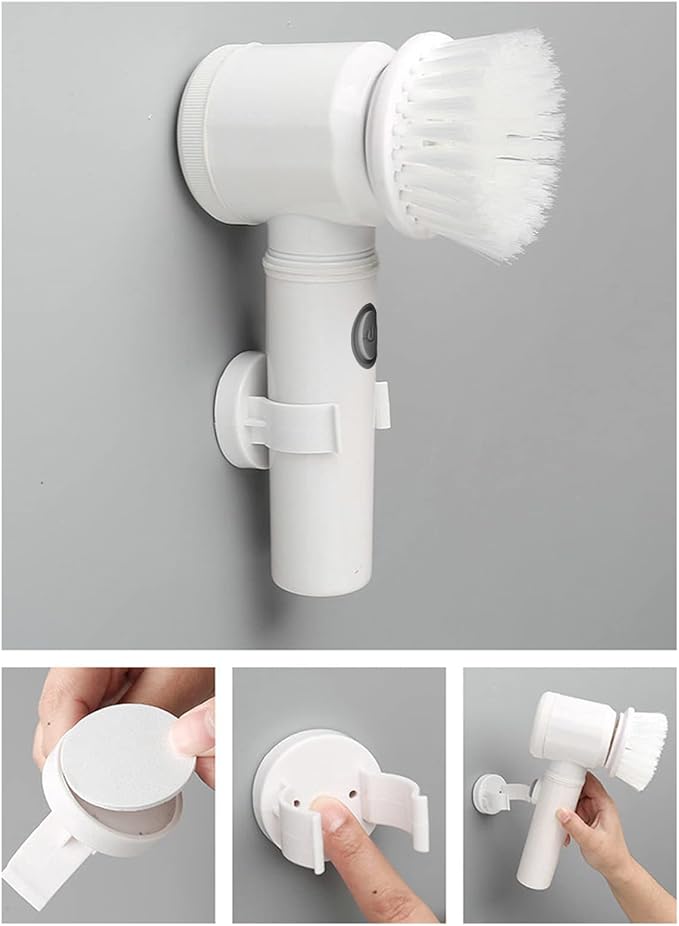 Handheld Bathtub Brush Electric Brush Cleaner Sink Electric Cleaning Bathroom Wash Brush Kitchen Cleaning Tool