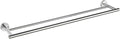 Miyili 30-Inch Bathroom Double Towel Bar Brushed Stainless Steel Bath Towel Rack Holder Wall Mount, A01N75B