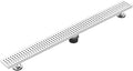 304 Stainless Steel Shower Drain, Removable Grate & Hair Catcher Bathroom Floor Drain with Waterproof Design for Tile Floor, CUPC Compliant (Punch, 40 Inch)
