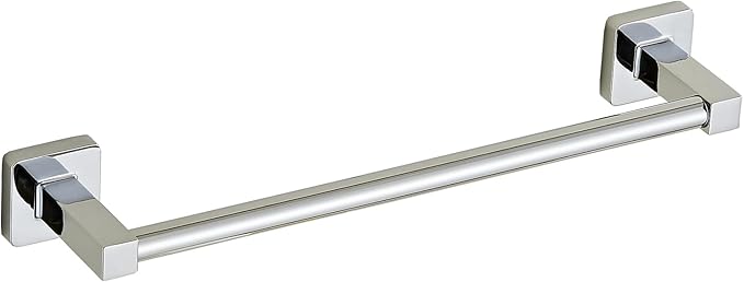 12 Inch Towel Racks for Bathroom Wall Mounted, Chrome Finish Stainless Rack with Towel Bar and Hand Towel Holder, Shower and Bath Towel Rack for Bathroom(Total Length 14-Inch)