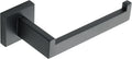Alise Toilet Paper Holder,Bathroom Tissue Holder Wall Mount Toilet Paper Roll Holder Storage Dispenser,Square SUS304 Stainless Steel Paper Rack,Matte Black