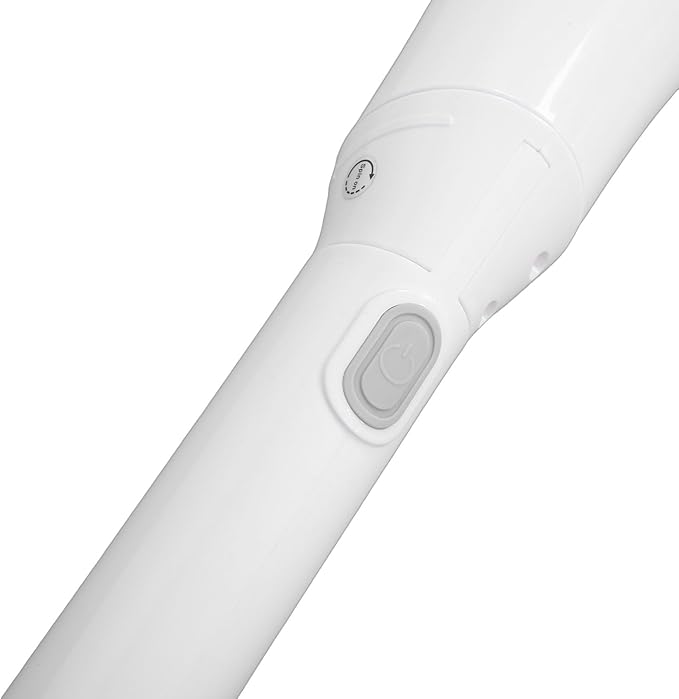 Generic Electric Scrubber, 25W 2 Speeds Adjustable Length and Angle IPX6 Rechargeable Brush with 6 Interchangeable Brush Heads, for Shower Bathtub Sink Toilet Kitchen Floor