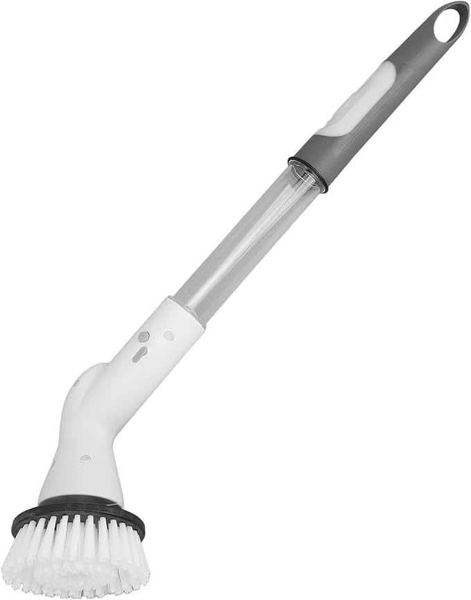 Electric Spin Scrubber Cordless Multifunctional Power Cleaning Brush with for Household Clean Long Handle Toilet Brush IPX7