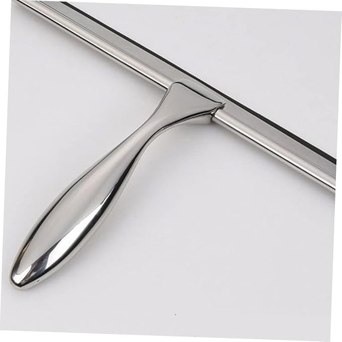 BESTYASH Household Shower Squeegee for Glass and Tiles Scraper Weighted Handle for Bathroom Shower Door Mirror and Window Cleaning