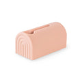 mushie Bath Spout Cover | Soft Silicone Bathtub Faucet Safety Guard for Kids | Universal Fit (Blush)