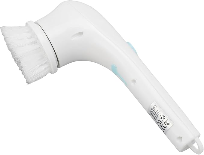 Electric Spin Scrubber, Cordless Lightweight with 5 Brush Heads for Bathroom Kitchen Shower Bathtub Glass Car