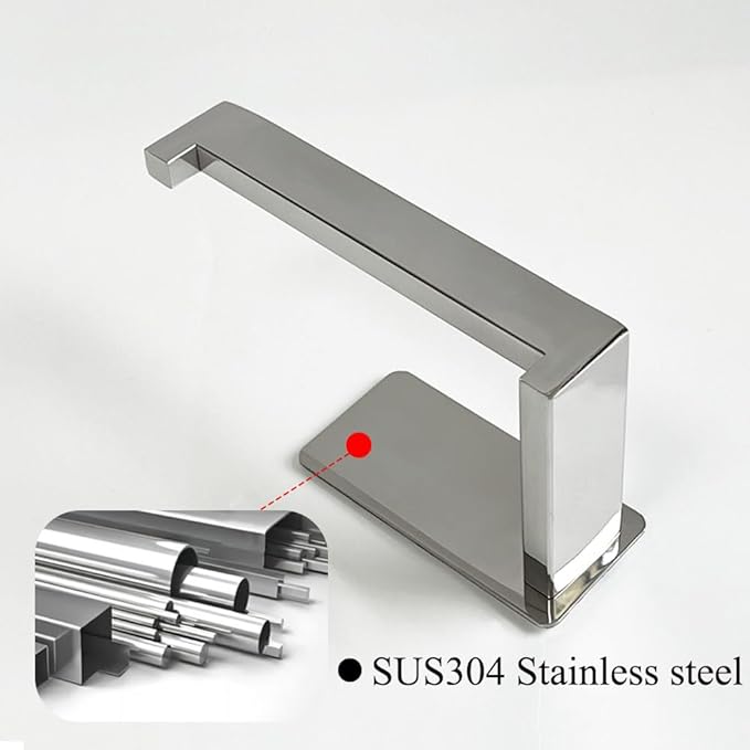 SUS 304 Stainless Steel Toilet Roll Holder Self Adhesive Suction Chrome Finish Toilet Paper Holder Rack Bathroom Accessories Paper Dispenser