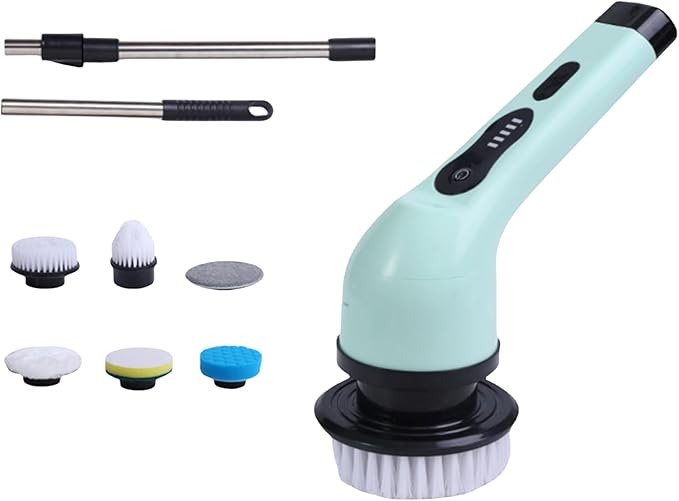 Electric Multi-Function Cleaning Brush - Suitable for Home Kitchen Bath Glass, Handheld, Powerful, Cordless Electric Multi-Function Cleaning Brush