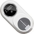 Rechargeable Toothbrush Sanitizers for 2 Bathroom Wall Mount Organizers with LED Display Rechargeable Bathroom Organizer